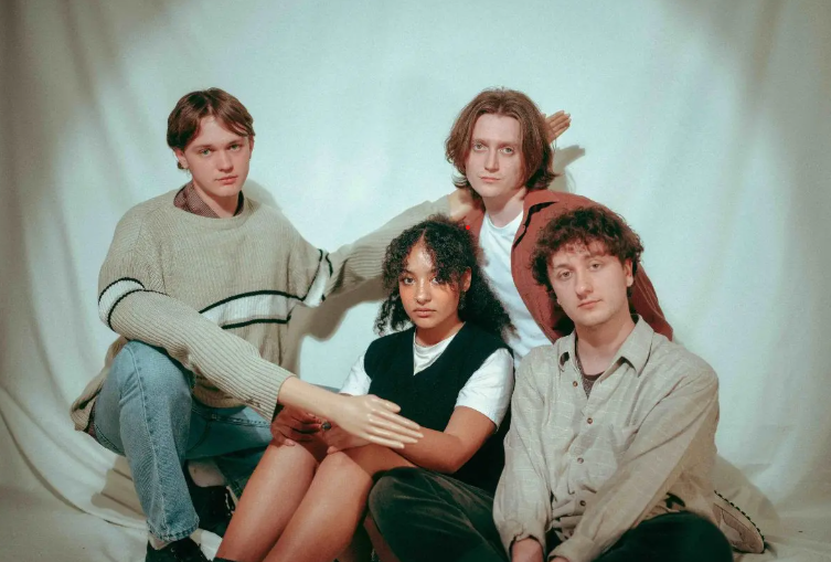 English Teacher band photographed.