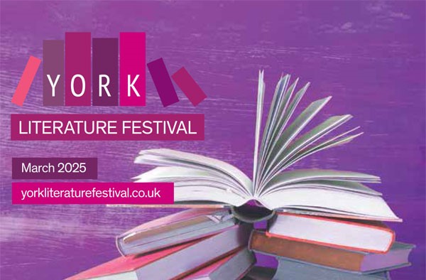 Poster for York Literature Festival 2025