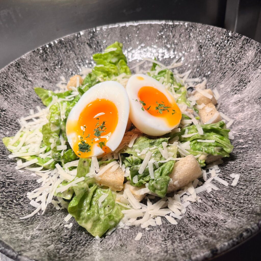 Caesar salad served at Dean Court