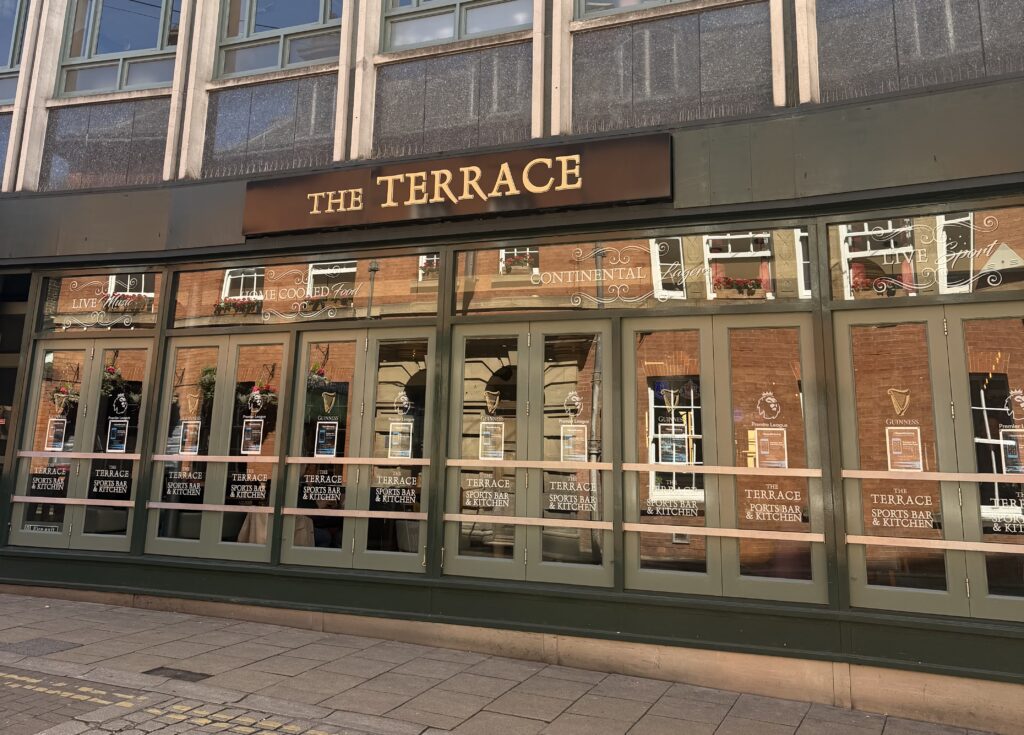 Picture of The Terrace sports bar in York to watch World cup
