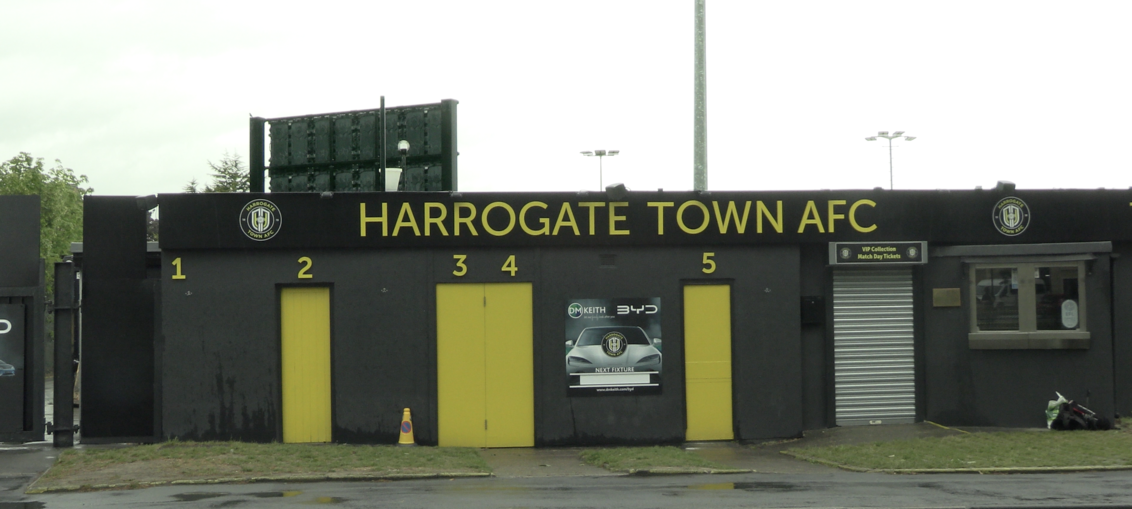 Harrogate Town are down