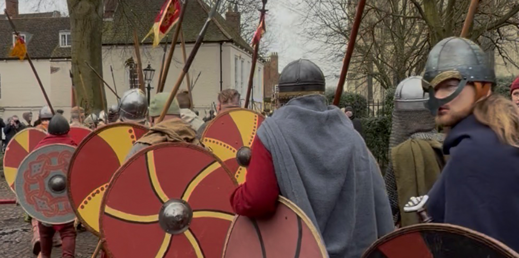 Jorvik Viking Festival March to Coppergate