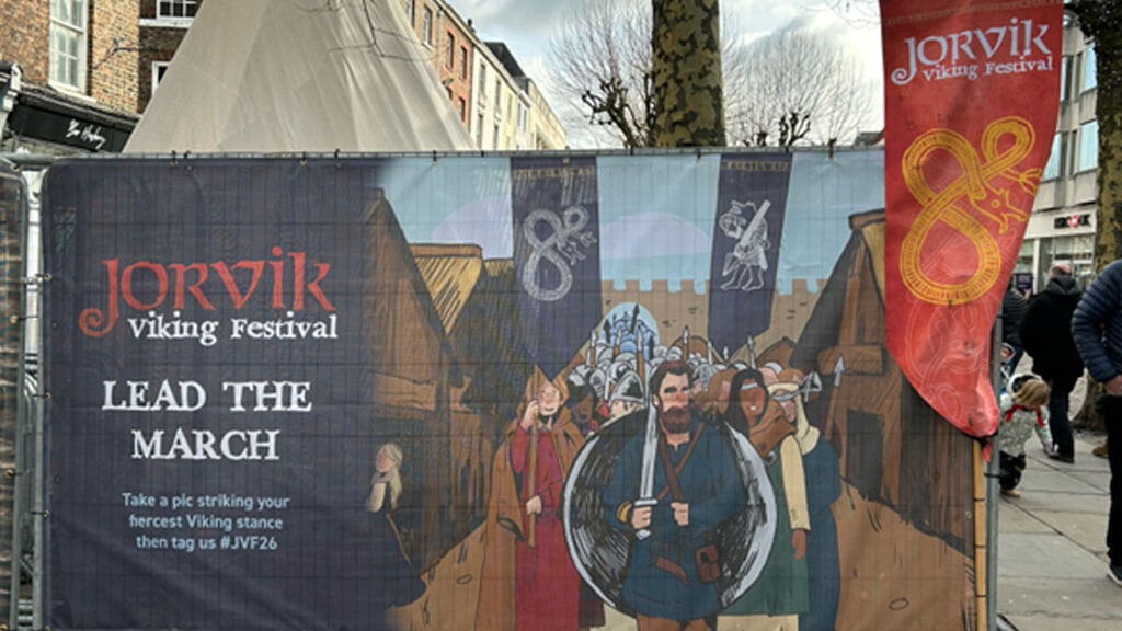 Jorvik viking festival city centre