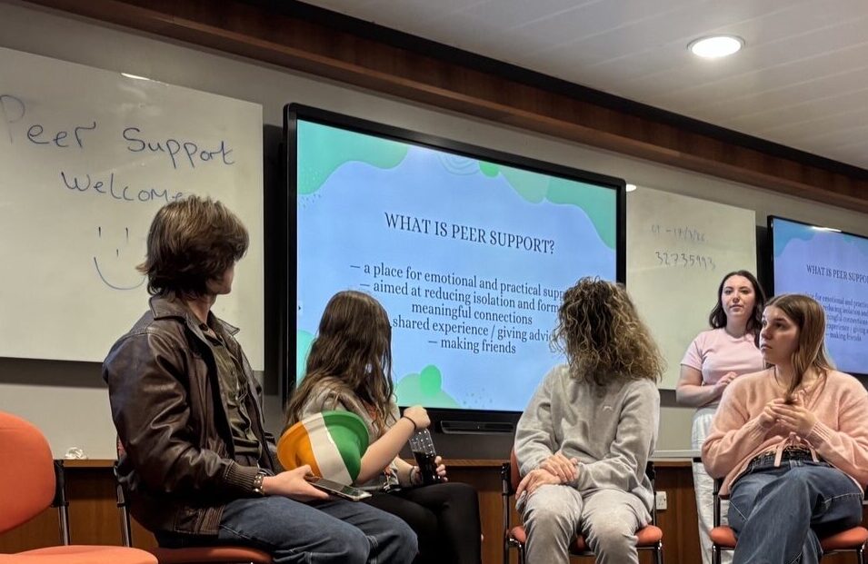 Introduction into Peer Support Group, being hosted by Libby, Autumn and Kyle.